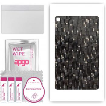 Vinilo protector para la parte trasera compatible con Samsung Galaxy Tab A 8.0 y S Pen (2019), película envolvente, autocolante