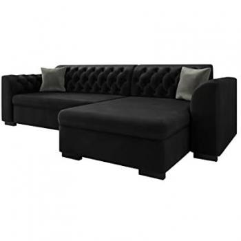 Ecksofa Comforto mit Schlaffunktion und Stauraum