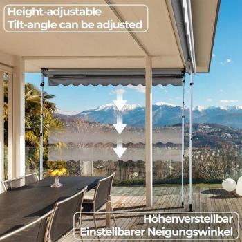 Jago Markise für Balkon 400 cm breit