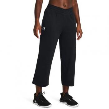 Rival Terry Crop Pantaloni Donna Gamba Larga Under Armour