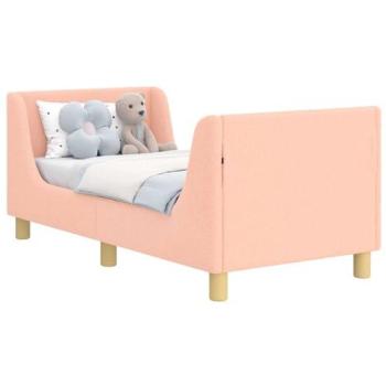 Tête de lit rose 70x140 cm, cadre pour tout-petit, vidaXL