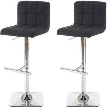 MCW Cadiz Barhocker, 2er Set, komfortable Polsterung