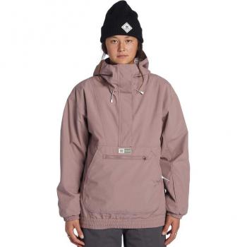 Giubbotto con cappuccio DC Shoes Chalet Donna Marrone XL