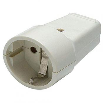 Toma de corriente lateral FAMATEL 16A 250V Marfil