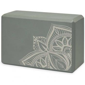 Blocco per Esercizi Gaiam Point Grigio Bianco