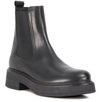 Dune London Palomie Black Leather Boot, Size 6 – Female