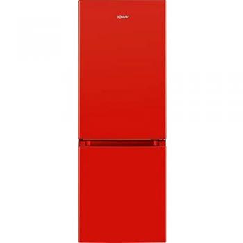 Réfrigérateur-congélateur Bomann KG 320.2 rouge 175L, libre installation, froid statique