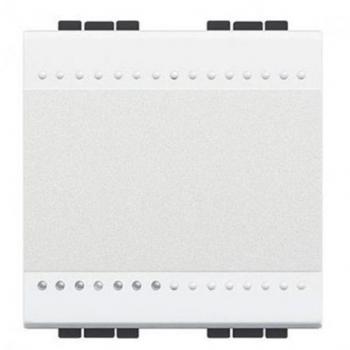 Livinglight 16A Morsetto a Vite Bianco 2 Moduli N4004M2N