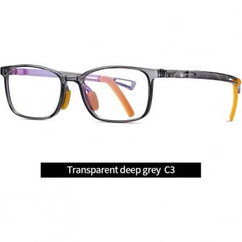 Retro Square Blue Light Glasses for Boys and Girls