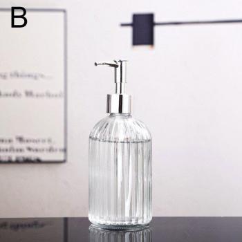 Distributeur de shampoing en verre vintage 400ML