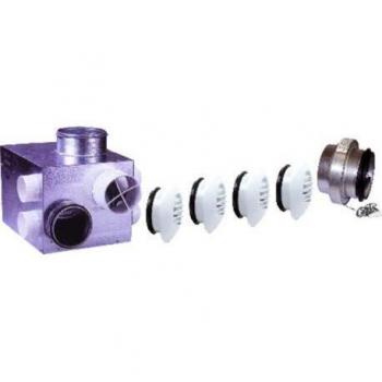 Caisson de VMC pour gaz individuel et bouches