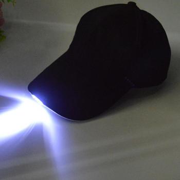 Chapeau de baseball avec lumière LED