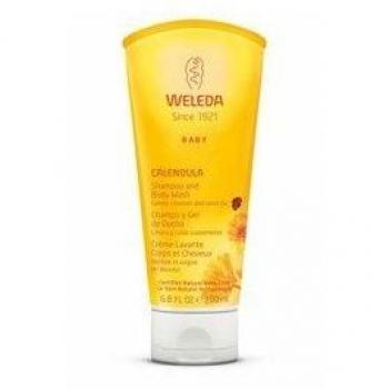 Champú y Gel de Ducha Weleda Caléndula 200 ml