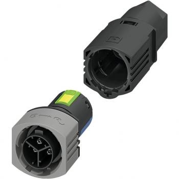 Connecteur Femelle IPD 3 Pôles Noir