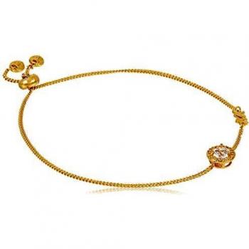 Bracelet Premium en Argent 925 et Zirkonia Doré pour Femme