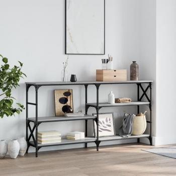 Mueble Consola “VidaXL Rosado” 150×29×76,5 cm – Madera de Ingeniería Negro