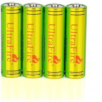 UltraFire 1,5 V Alkaline AA‑Batterien – LED Spielzeug & Fernbedienung (4er Set)