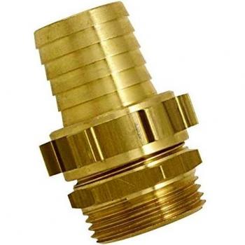 Embout de pompe laiton 26 x 34 pour tuyau 25 mm