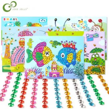 Kit de Pegatinas y Puzzles de Diamante Manual