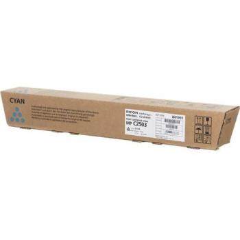 Toner Ricoh Aficio MP C2503 Ciano 841931