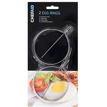 Stainless Steel Egg Mold Pair – 2pcs