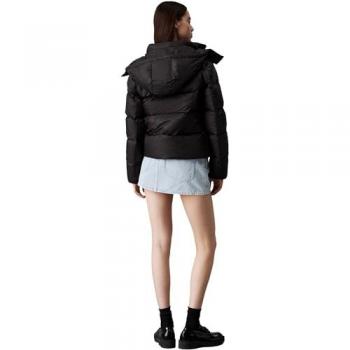 Calvin Klein Women's Black Hooded Jacket