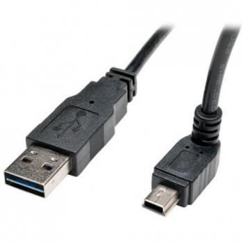 1.83 m Universal USB 2.0 Reverseable Cable – Tripplite UR030-006-UPB (Black)