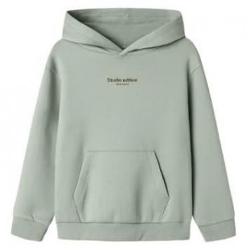 Sudadera 'NKMBrody' en color menta y negro
