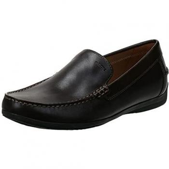 Geox U Siron A, Mocassini Uomo, Marrone (Coffeec6009), 45 EU