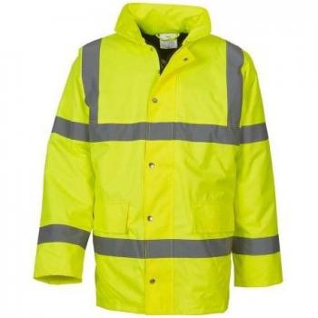 Yoko Reflektierende Warnjacke Unisex M gelb