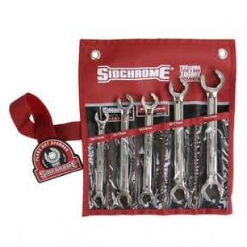 Sidchrome 5 Piece Flare Nut Spanner Set for Metrics