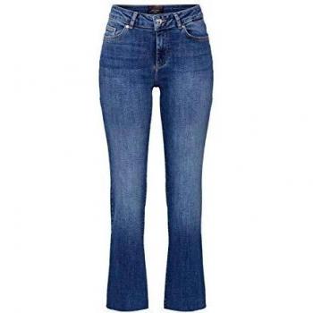 Vero Moda Vmsheila Mr Kick Flare Jeans, Azul (Medium Blue Denim)