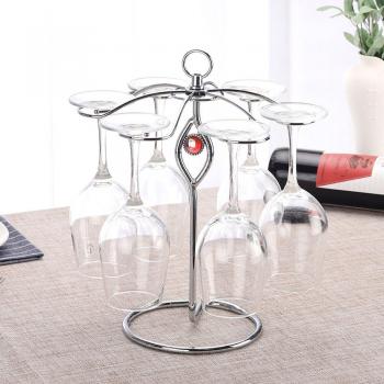 European red wine glass hanging rack