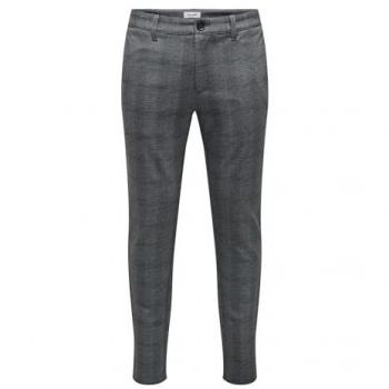 Slim-fit chino pants Only & Sons Mark Check 020919