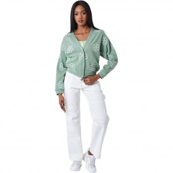 Pull femme avec motif esquisse de fleurs Project X Paris