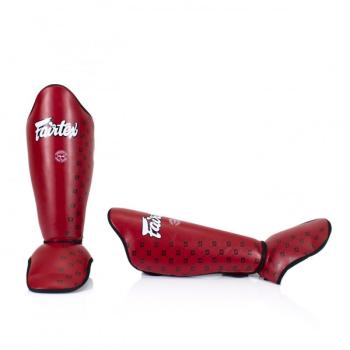 Protège-tibias Premium Fairtex SP5 Rouge
