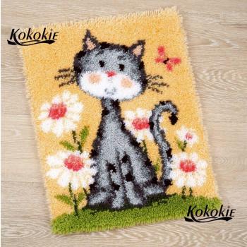Cat‑Inspired 3D Printed Rug