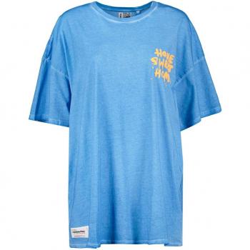 Langes Shirt mit auffälligem Druck