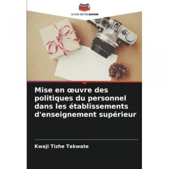 Mise en œuvre des politiques du personnel dans les établissements d'enseignement supérieur