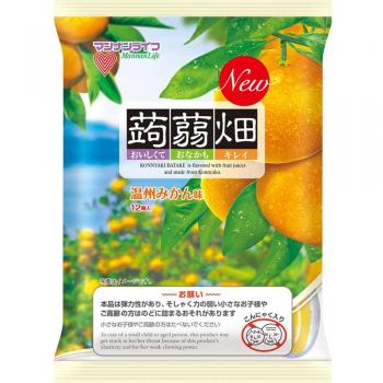 Mannan Life Konnyaku Hatake Mandarin Jelly 25g x 12 Jellies