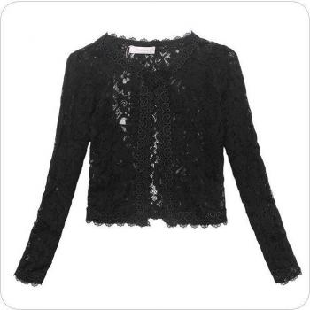 Veste de mariée à manches longues