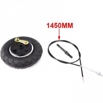Rueda 8” con Freno de Tambor – Patinete Eléctrico en Aluminio (Juego)
