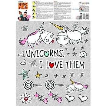 Stickers Muraux Agnès Licorne