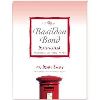 Basildon Bond White Writing Pad 137 X 178mm (Pack of 10)