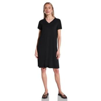 Street One Women’s Sleek Black Jersey Gown – 36