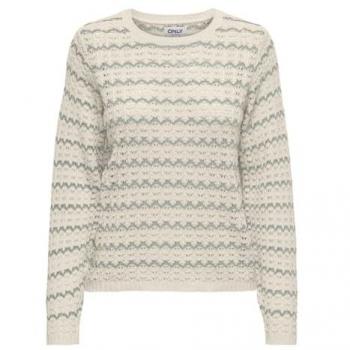Only Asa Struktur O-Neck Pulli
