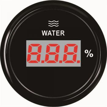 Waterproof Digital Water Level Meter 52mm 0-190ohm for Trucks and Motorcycles