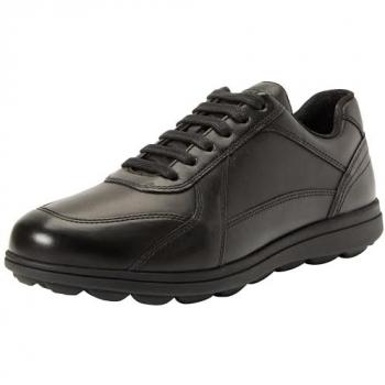 Geox Spherica Black Athletic Shoes for Men