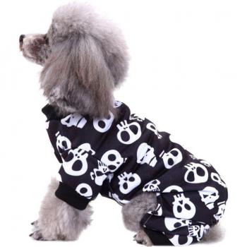 Combinaison Nocturne Squelette : Vêtements Halloween pour Chiens