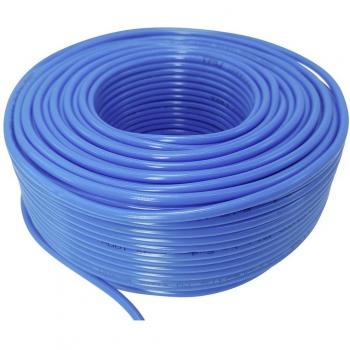 TRU COMPONENTS Tubo per aria compressa PU10X6.5 Poliuretano Blu Diametro interno: 6.5 mm, Pressione: 10 bar, Lunghezza: 100 m